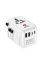 SM Intl Travel Adapter; 70W GAN; Inbuilt Cable; 150 Countries; White - 2