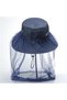 Mosquito Net Hat - 1 piece 9x45 cm Sun with Detachable Fisherman's Suitable for beekeepers, hikers, fishermen and campers Navy blue - 5