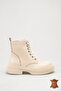 Genuine Leather Sewn to Orthopedic Sole Waterproof Keeps Warm Unisex Children's Daily Boots - 2