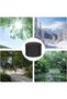 Mantel Cover - Round Outdoor Frost and Snow Sun Rain 600D UV Protective Waterproof Suitable for Gas Fireplaces, Tabletop Bowl 40 inches x 22 - 4