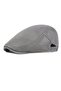 Unisex summer beret navy 55-60cm breathable newsboy flat cap.