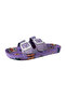 -- Women's Patterned Double Buckle Non-Slip Sole Pool Beach Sea Daily Walking Slippers - 2