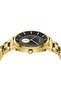 Men's Gold Stainless Steel Watch, Grey Dial | Trnda-45mm - 3