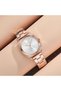 Women's Rose Gold Stainless Steel Watch, Silver Dial | Trnda-001 - 5