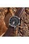Men's Stainless Steel Watch, Brown Leather | Trn-Ss43sl - 6