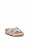 Solly 7046 Beige Wedge Sole Women's Slippers - 3