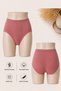 Women's Bato Panties Ribbed Bamboo Panties 2405 - High Waist Soft and Comfortable Underwear - 5 Pcs - 2