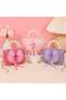 Children's Sequined Bowknot Pearl Handle Mini Bag - 4
