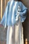 Women's Bat Sleeve Fully Lined Blouse (Suitable for Sizes 38-44) - 2