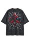 Unisex Oversize Superhero Spider Back Printed Washable T-Shirt - 3