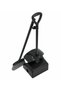 Lobby Dustpan With Brush Black - 4