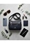 Multi-Compartment Patterned Women's Shoulder Bag - Stylish and Convenient Daily Bag - 3