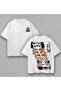 Demon Slayer Printed Cotton Oversize T-Shirt
