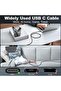 URBANNX USB C to USB C Cable, Type C Fast Charging Cable with LED Display Compatible - 4