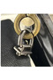 4pcs new d shape ring bag side clip buckle metal double d buckle handbag chain handle strap connector bag accessories