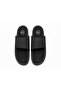 Size 42 Unisex Reflexology Relaxing, Acupuncture Massage Slippers Anti Bacterial Leather Black - 2