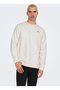 White Men's O-Neck Printed Sweatshirt 22033193 Onsdawson Reg Crew Ww Vd