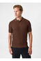 Brown Men's Regular Fit Polo T-Shirt Btr4004000000 - 3