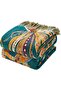 MSGKV Boho Throw Blanket 100% Cotton Blankets for Bed Couch 60'x80', Soft Fall Mexican Blanket Trave