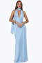 V-Neck Bodycon Maxi Dress - 5