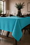 1. Premium Duck Fabric Living Room and Dining Table Cover – Liquid-Resistant, Stain-Proof, Washable - 5