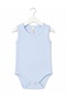 H&C 3-Pack 100% Cotton Patterned Jacquard Sleeveless Baby Bodysuit - 3