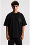 Unisex Oversize Rock Band Tool Eye Back Printed T-Shirt - 2