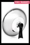 Mey Import ®   Vertical Design Pot Lid Handle - 3