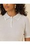 Women Grey Mel Polo Knit Pullover - 4