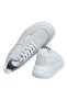 White Color Lace-Up Genuine Leather Men's Shoes - 2