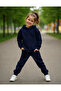 Children's 3-Thread Hooded Comfortable Tracksuit Set