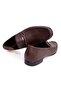 Brown Laceless Genuine Leather Leather Sole Men's Shoes - 2