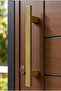 Door Pull Handle Steel Door Building Entrance Villa Exterior Door Handle