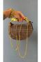 Brown Straw Bag Cnt001 - 2