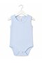 H&C 5-Pack 100% Cotton Patterned Jacquard Sleeveless Baby Bodysuit - 2