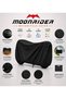Motor Cover Compatible with 50 Cc Small Engines 100% Waterproof Thick Fabric Provides 4 Season Protection Motor Cover Motorbike Tent Black Tarp
