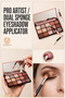 6-Piece Double-Ended Eyeshadow Applicator Set 6.2 cm Eye Makeup Sponge 723479 - 4