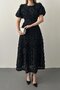 Black rose dress - 4