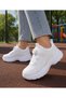 Boys' Automatic Lace-Up Sports Shoes Breathable Orthopedic Faylon Sole White ⭐ - 2