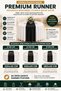 Dertsiz Runner |   Does Not Need Ironing, Does Not Retain Stains. |   For Wedding, Event, Organization, Hotel, Restaurants and Home - 4
