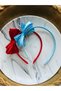 Women's 2-Piece Bow Maternity Crown & Satin Ribbon Crown Hair Band - 2
