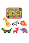 Wooden Baby Puzzle Animals Set of 6 |   18+ Months |   31 Pieces |   Fine Motor and Visual Perception - 2