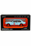 Jinlifang 1:24 Die-Cast Model Car – Light Blue & Orange Gulf Racing Style Collector Car with Opening Doors, Pull-Back Action, Light & Sound, Display Frame & Retail Box - 6