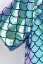 Calypso Glittery Mermaid Patterned Cropped Fluffy Tulle Tutu Set - 2