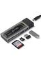 6085 USB Type C M.2 Ssd Pcie Box 5in1 Hub Nvme Sata Ngff Sd Card Reader Hard Disk Reading