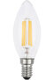 |   مصباح LED على شكل شمعة |   E14 |   أبيض دافئ |   للإضاءة المنزلية والتجارية - 3