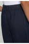 Loose Fit Women's Dark Indigo Denim Jean Pants - 6