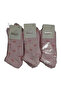 Premium 200 Needle Bow Patterned Booties Socks 12 Pairs - 2