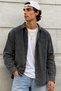 Men's Regular Denim Shirt – Washable Denim Long Sleeve Jean Shirt with Pockets