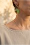 Handmade Authentic Earrings with Tassel Detail - 3